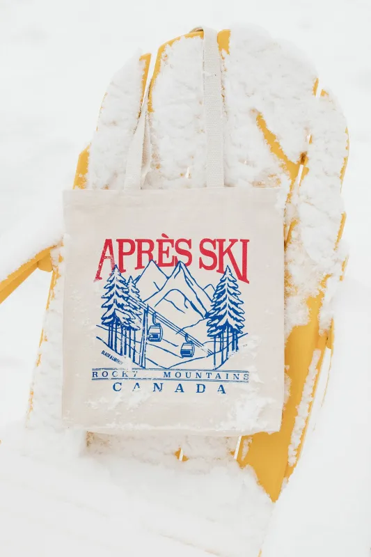 APRÈS SKI TOTE BAG sold by Black & Liberty