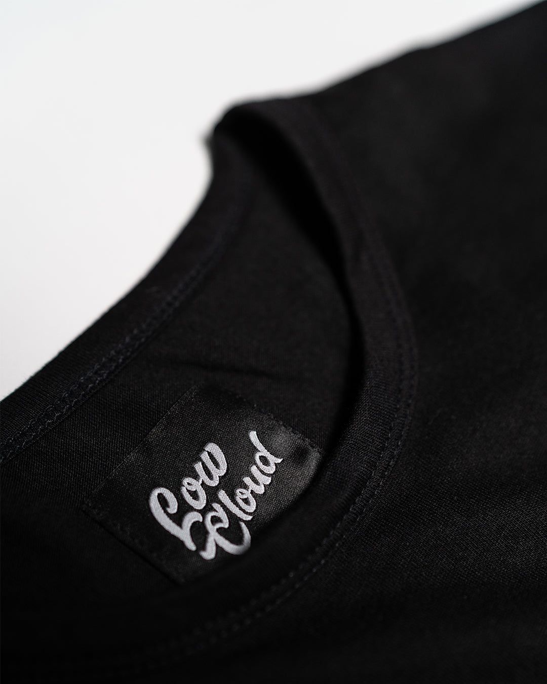 Logo Tee - Black & White sold by Low Cloud product image thumbnail 5