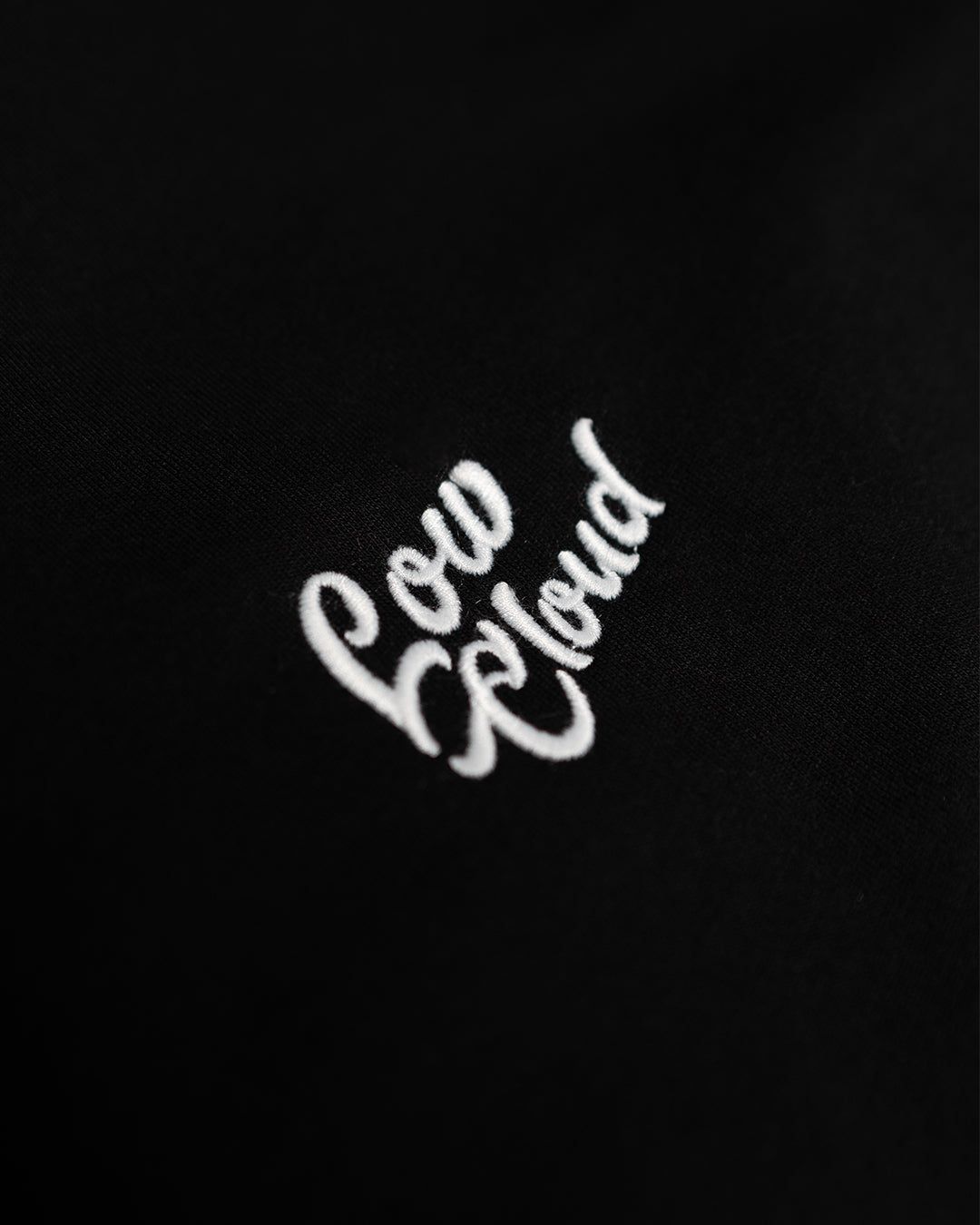 Logo Tee - Black & White sold by Low Cloud product image thumbnail 4