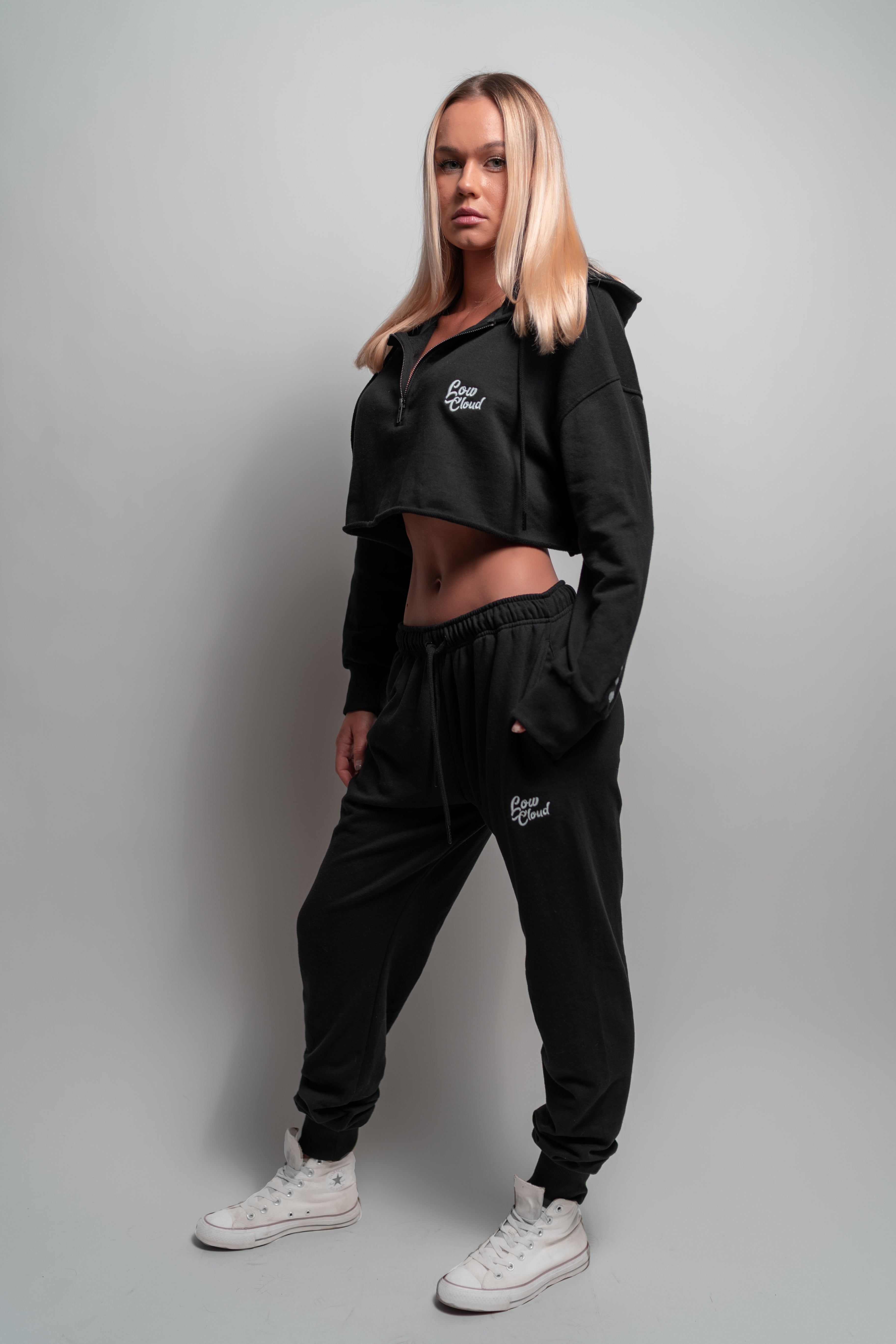 Jogger Sweats - Black sold by Low Cloud product image thumbnail 3