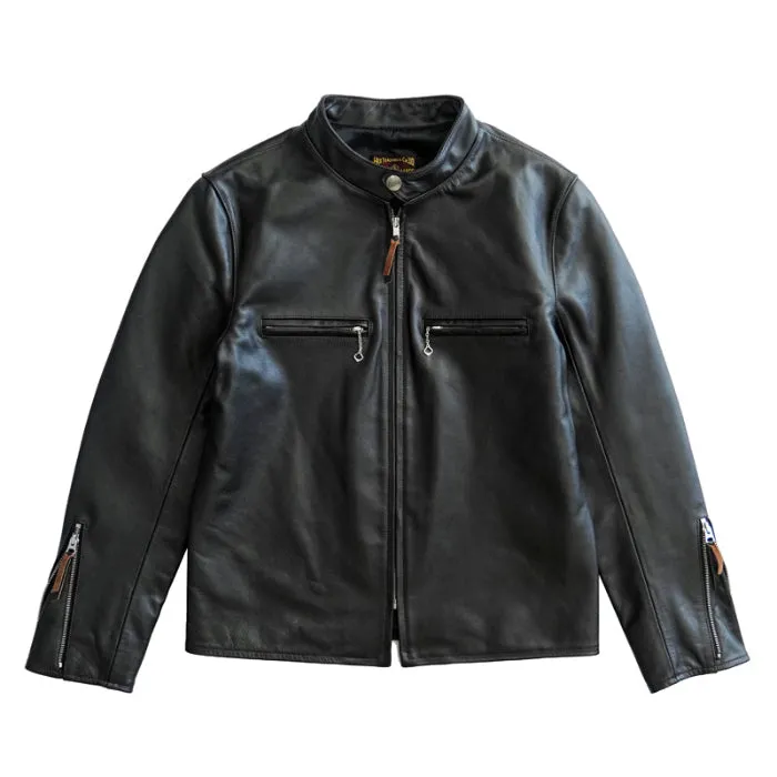 J100 Horsehide Leather Jacket – Men's Genuine Top‑Grain Leather Coat sold by Sauce Zhan product image thumbnail 5