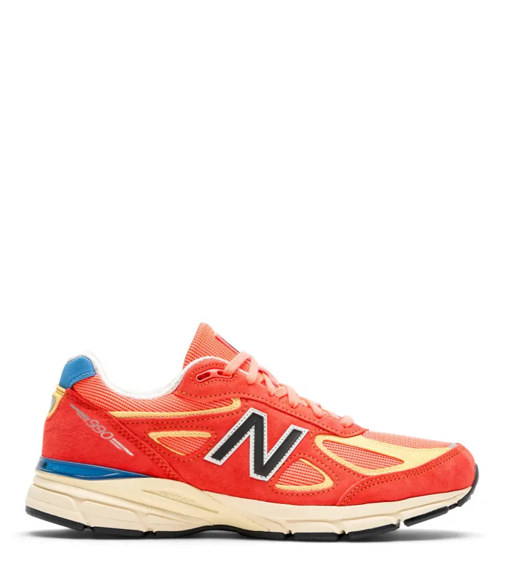 New Balance Made In USA 990v4 Red made by New Balance