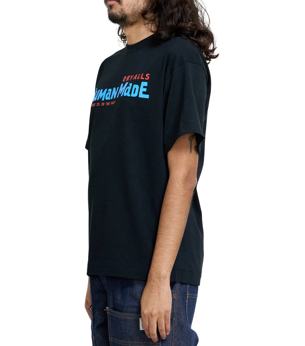 Human Made Logo T-Shirt Black sold by Somewhere product image thumbnail 2