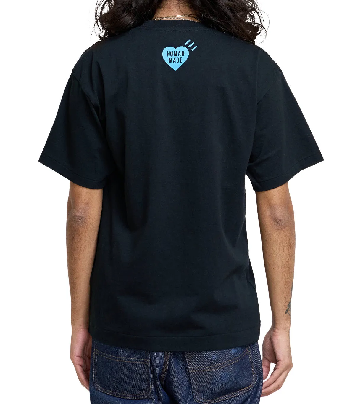 Human Made Logo T-Shirt Black sold by Somewhere product image thumbnail 4