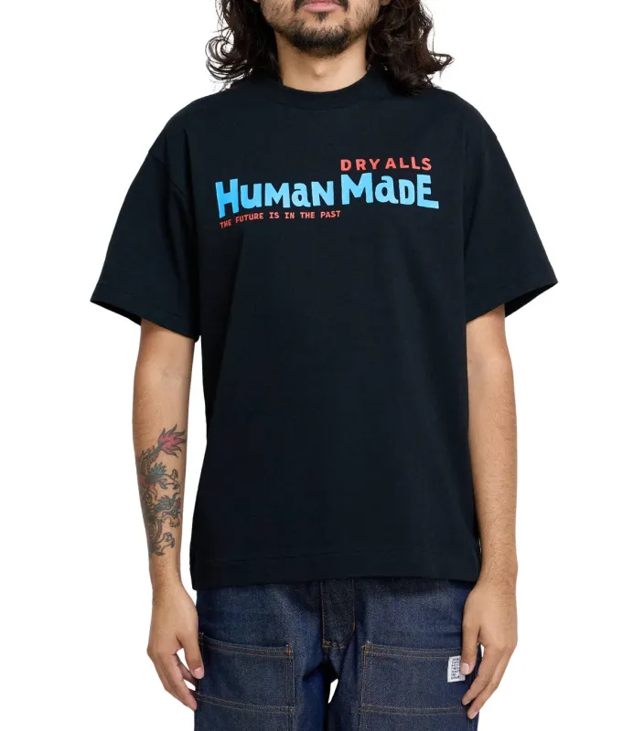 Human Made Logo T-Shirt Black made by Human Made