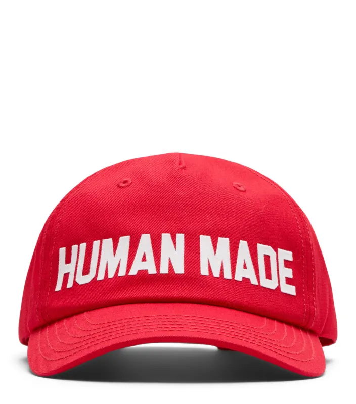 Human Made 5 Panel Twill Cap Red made by Human Made