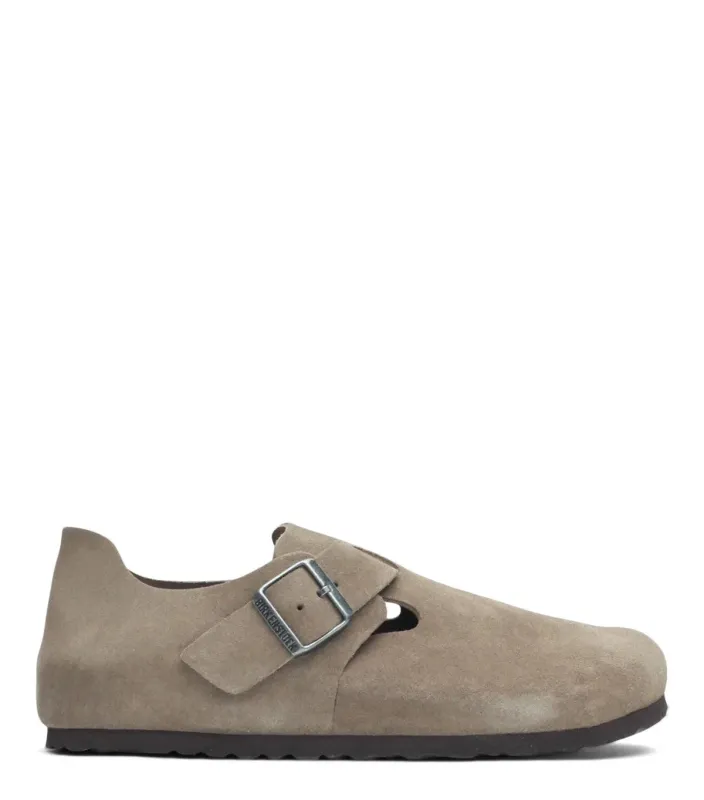 Birkenstock London Suede Taupe made by Birkenstock