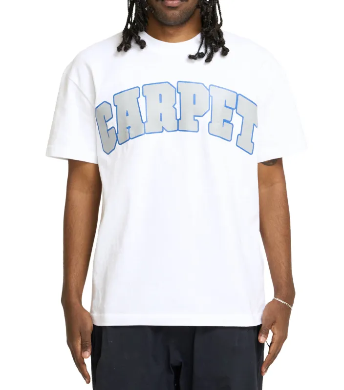 Carpet Company Varsity T-Shirt White made by Somewhere