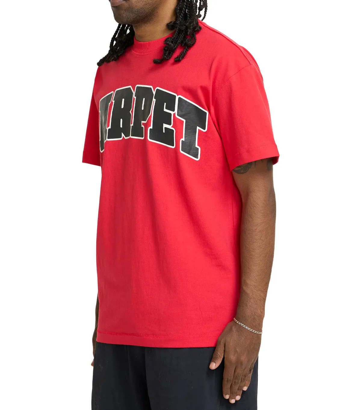 Carpet Company Varsity T-Shirt Red sold by Somewhere product image thumbnail 2