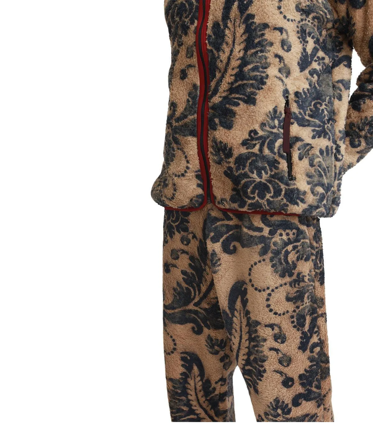 Kapital Damask Fleece Easy Pants Beige sold by Somewhere product image thumbnail 4