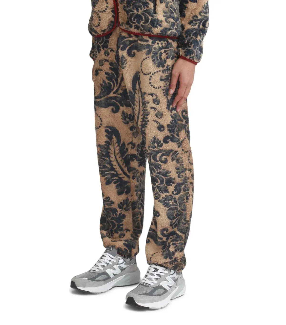 Kapital Damask Fleece Easy Pants Beige sold by Somewhere product image thumbnail 2