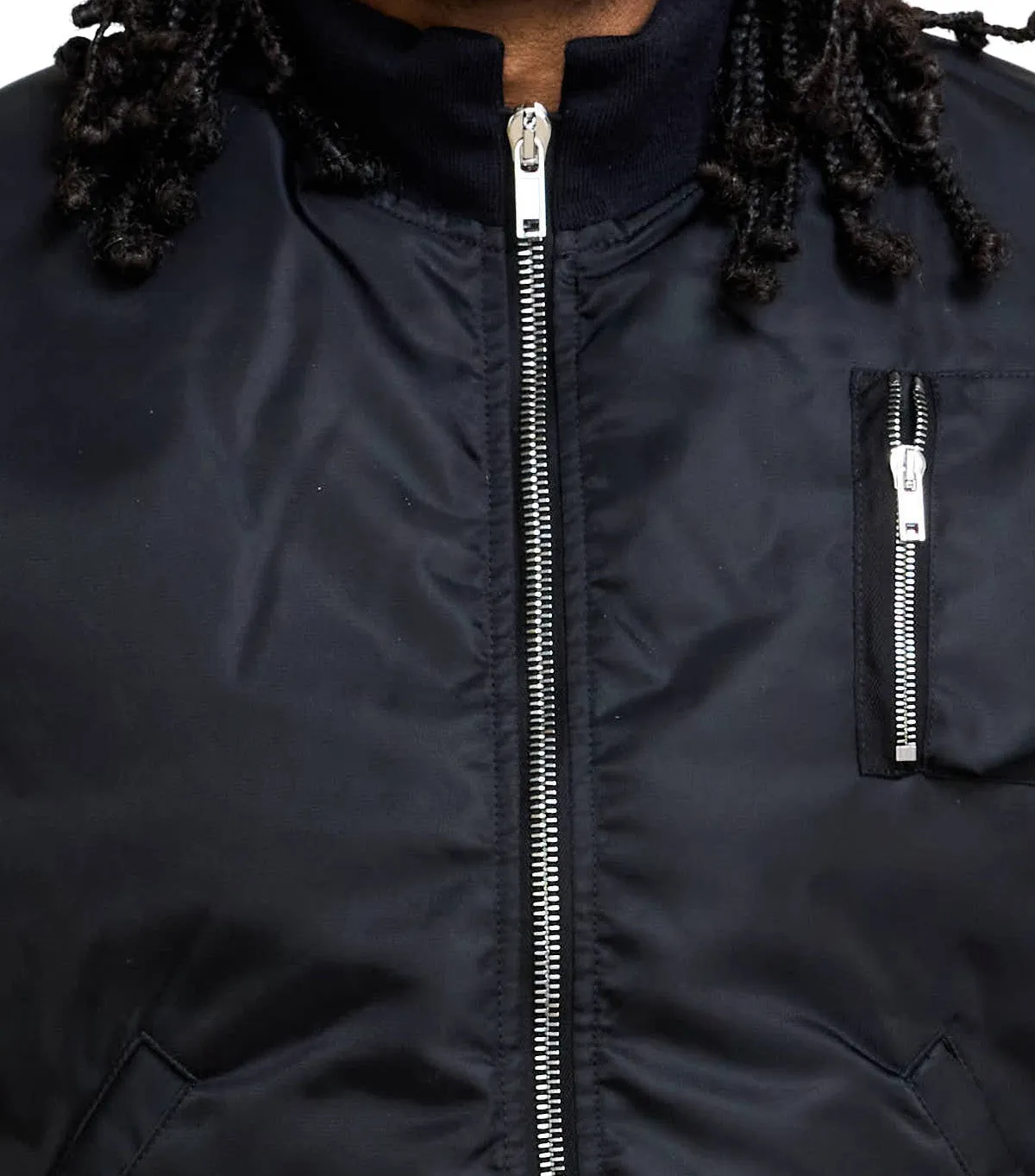 Rick Owens DRKSHDW Bomber Imbottito Senza Maniche Sl Tankers Bomber Black sold by Somewhere product image thumbnail 4