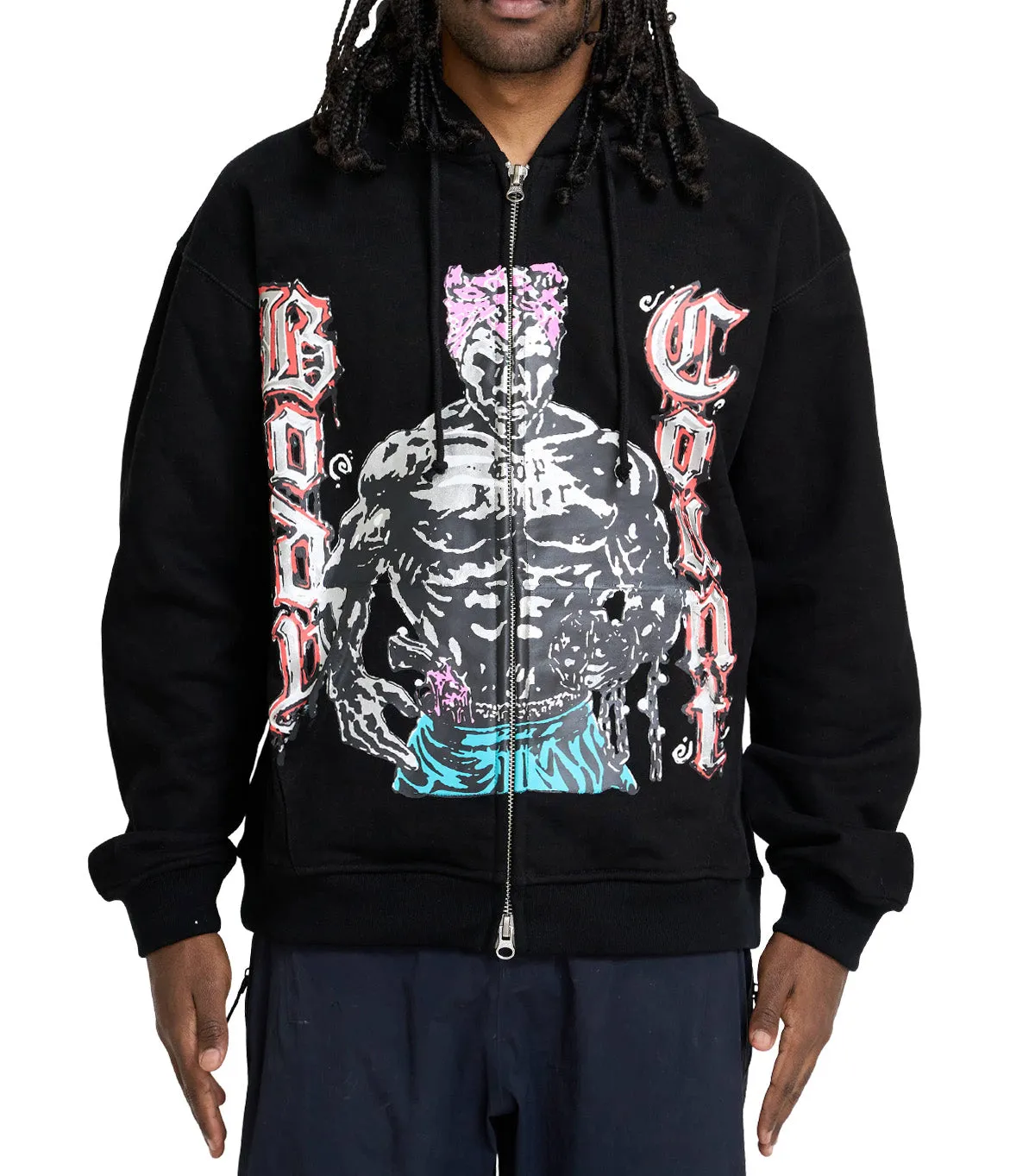 Carpet Company Body Count Zip Hoodie Black sold by Somewhere