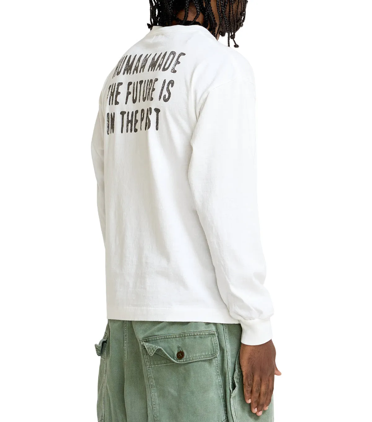 Human Made Dog Graphic T-Shirt White sold by Somewhere product image thumbnail 3