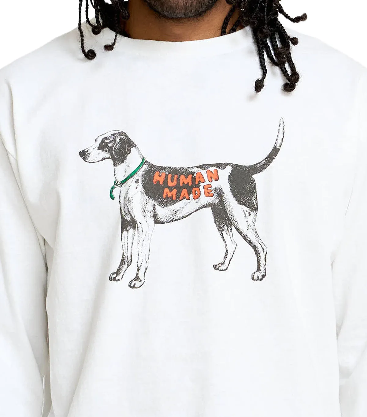 Human Made Dog Graphic T-Shirt White sold by Somewhere product image thumbnail 5