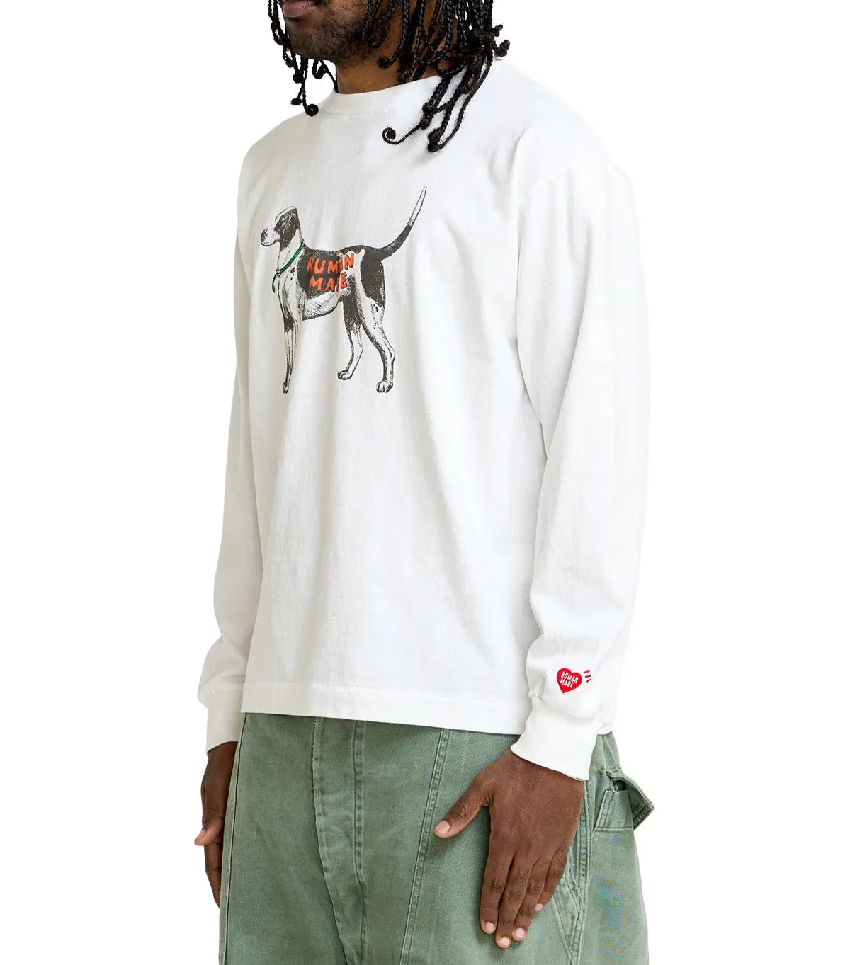 Human Made Dog Graphic T-Shirt White sold by Somewhere product image thumbnail 2