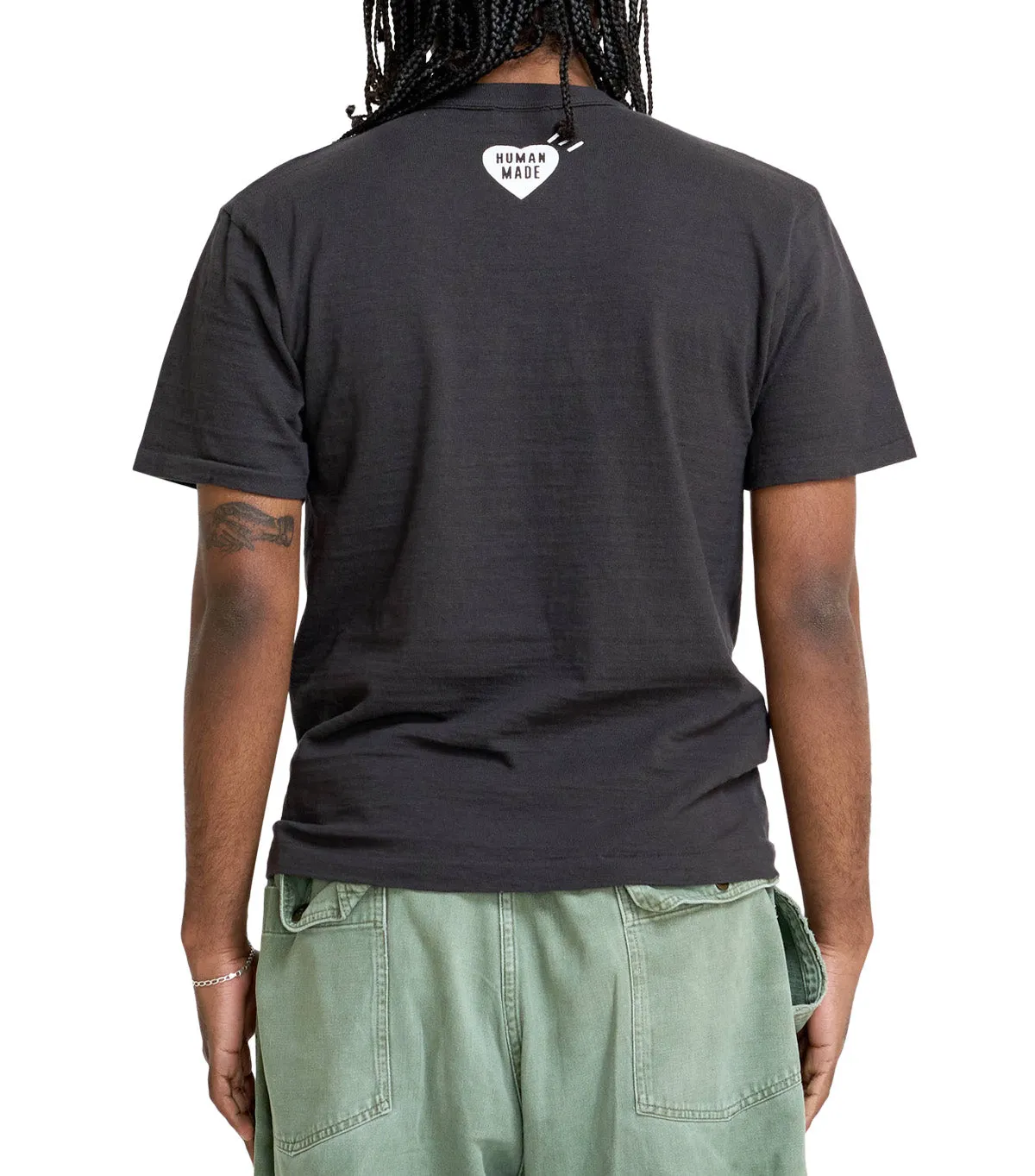 Human Made Heart T-Shirt Black sold by Somewhere product image thumbnail 4
