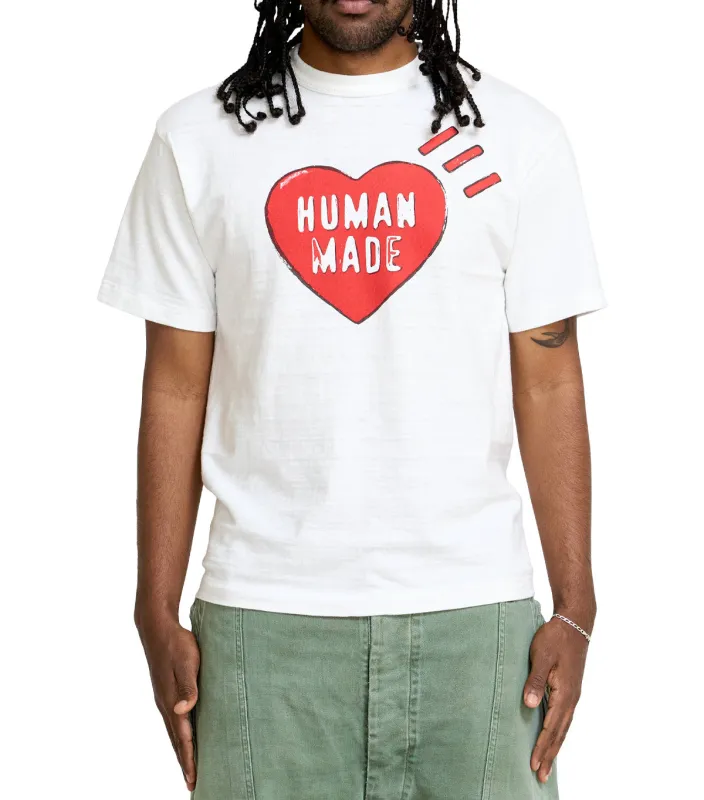 Human Made Heart T-Shirt White made by Human Made