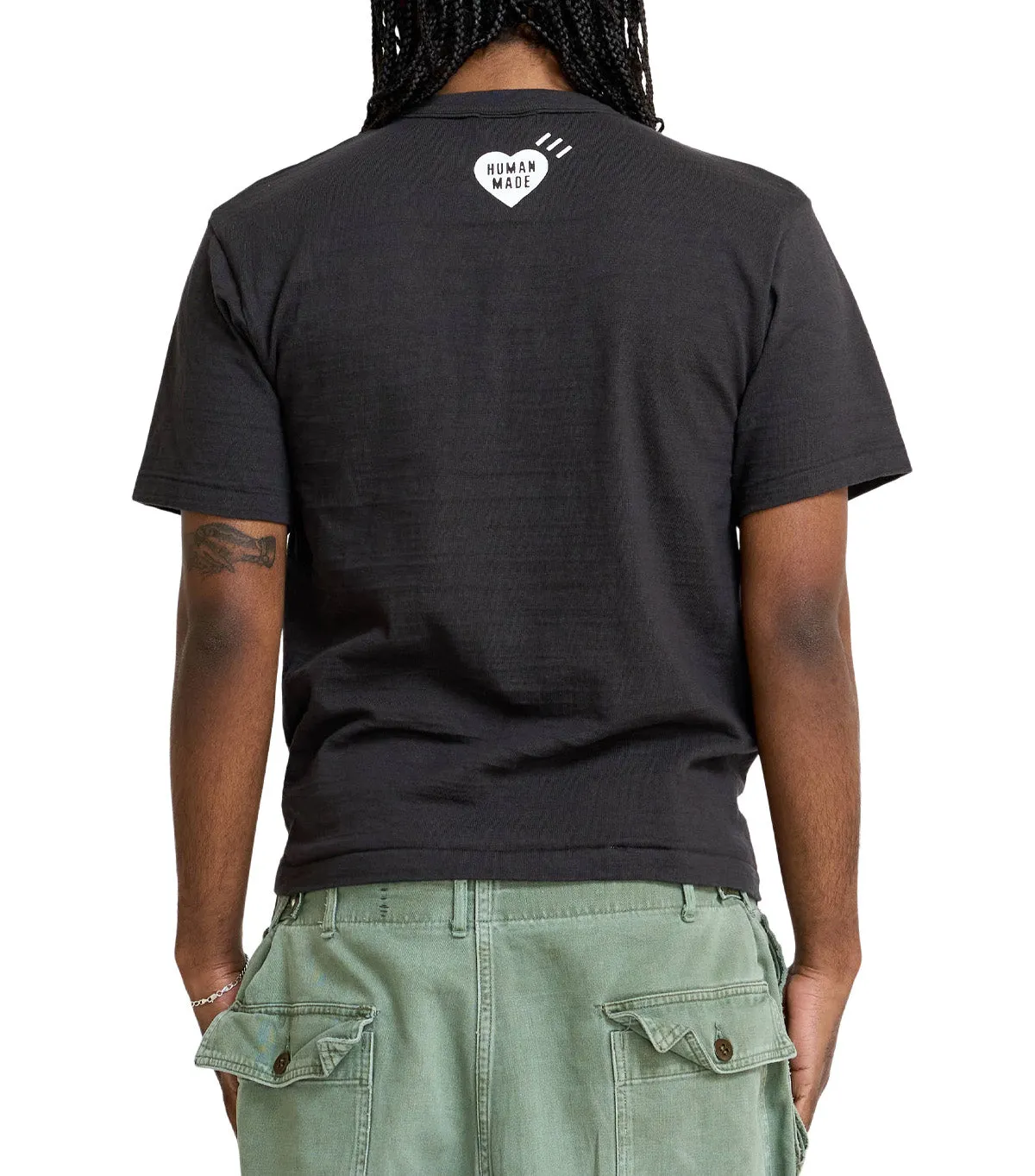 Human Made Bear T-Shirt Black sold by Somewhere product image thumbnail 4
