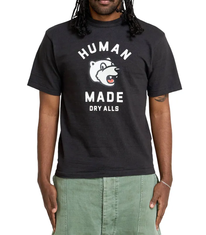 Human Made Bear T-Shirt Black made by Human Made
