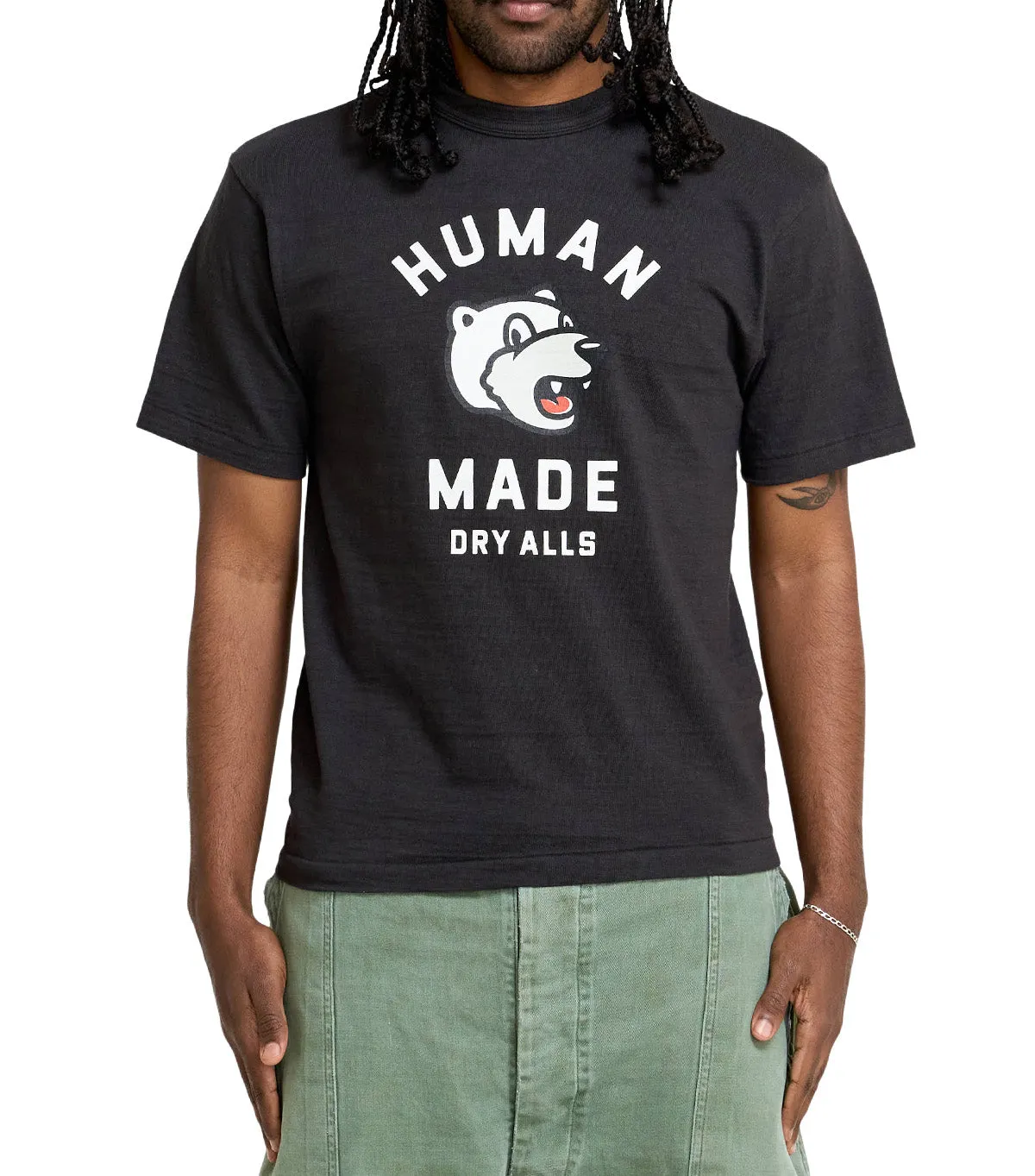 Human Made Bear T-Shirt Black sold by Somewhere