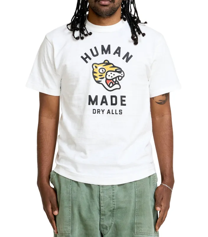 Human Made Tiger T-Shirt White made by Human Made