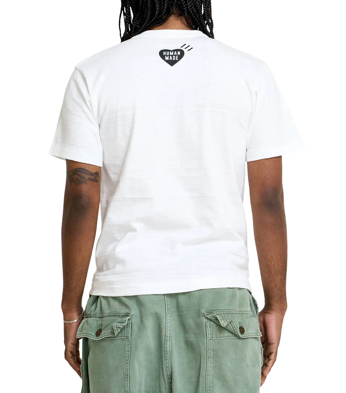 Human Made Dog T-Shirt White sold by Somewhere product image thumbnail 4