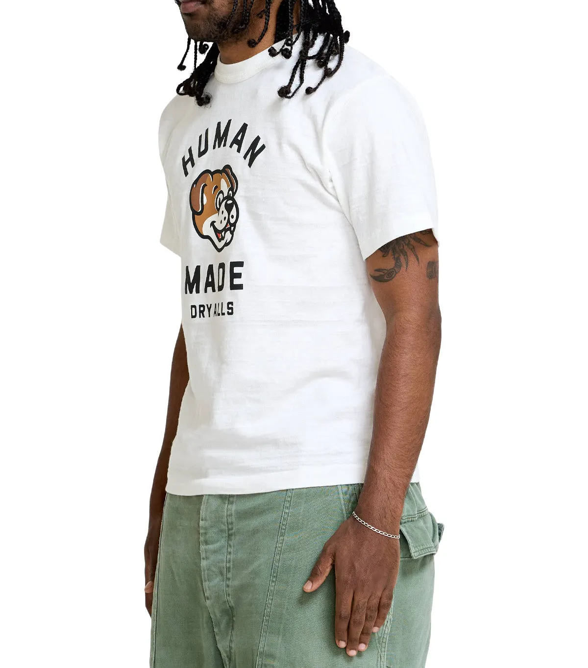 Human Made Dog T-Shirt White sold by Somewhere product image thumbnail 2