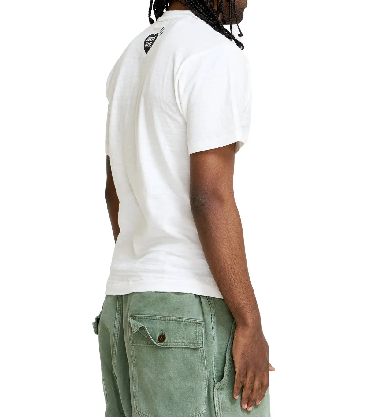 Human Made Dog T-Shirt White sold by Somewhere product image thumbnail 3