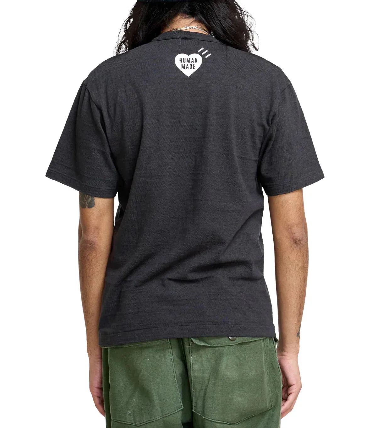 Human Made Tiger Graphic T-Shirt Black sold by Somewhere product image thumbnail 4