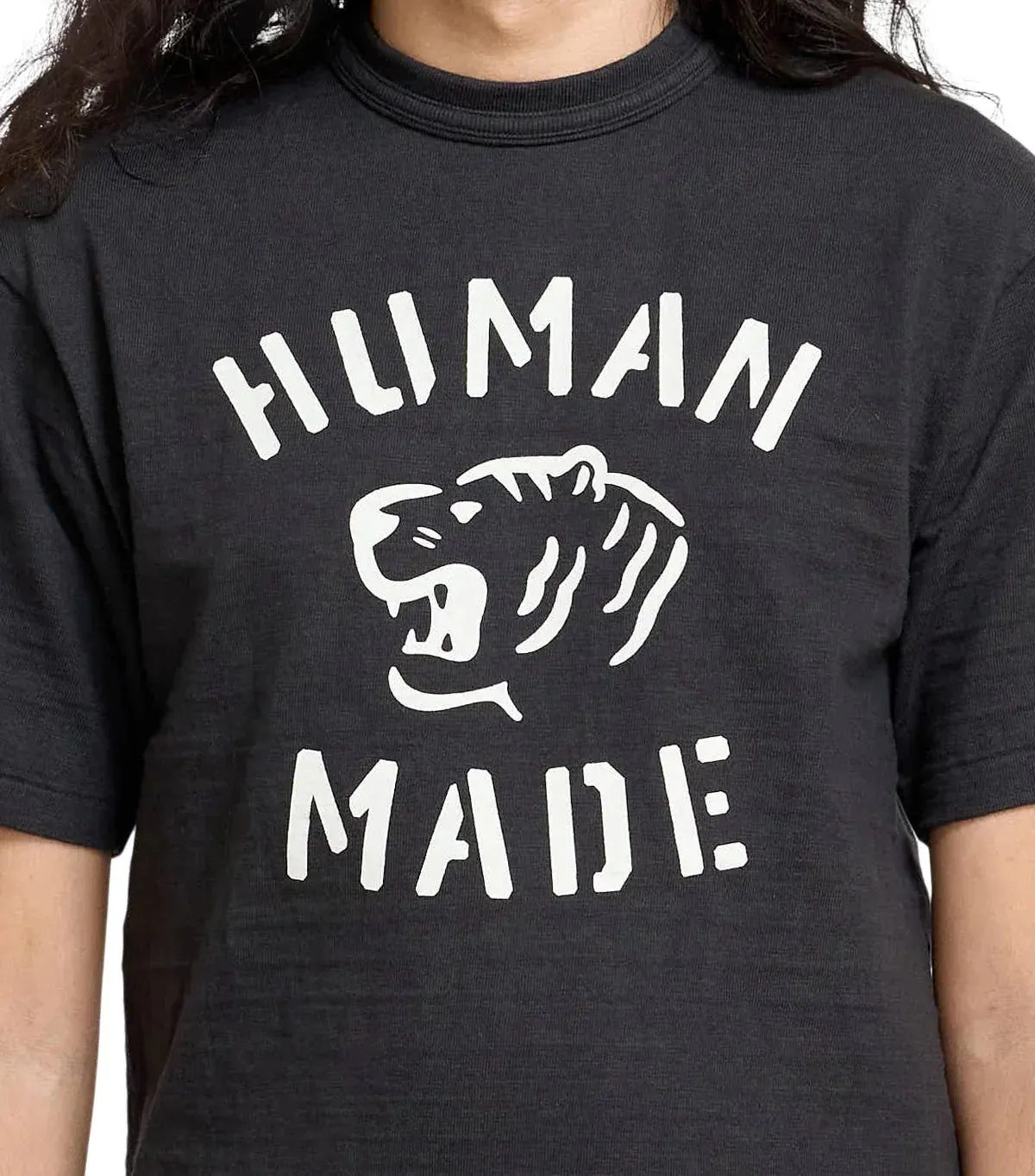 Human Made Tiger Graphic T-Shirt Black sold by Somewhere product image thumbnail 5