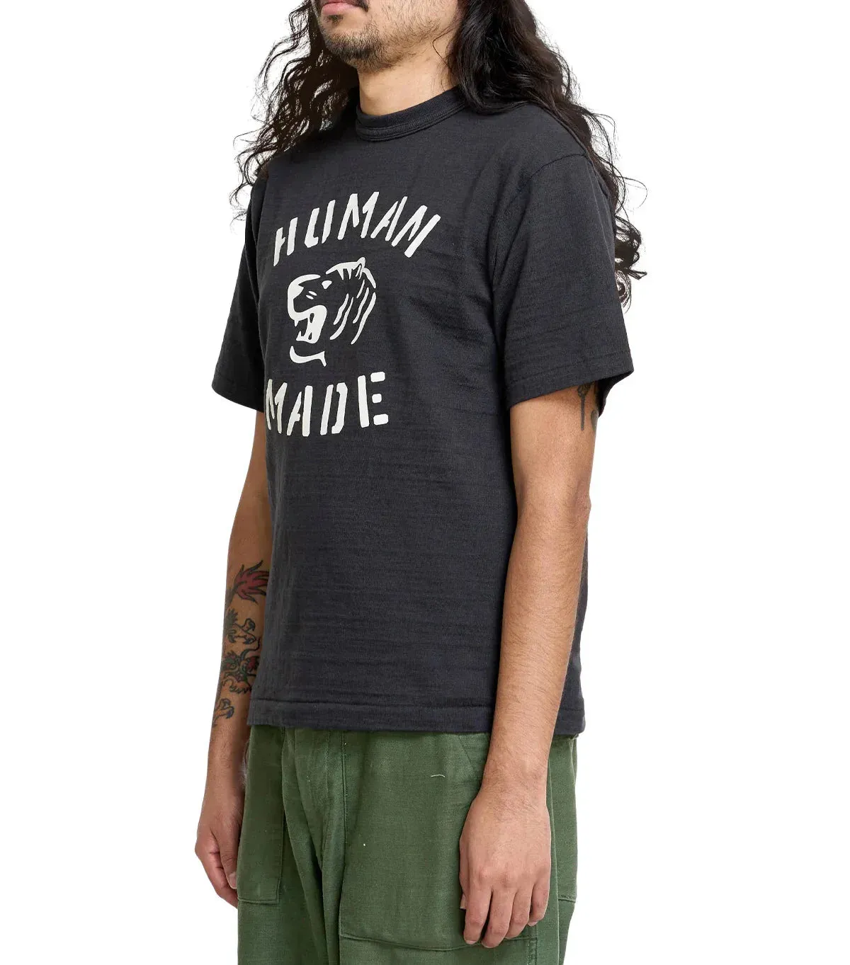 Human Made Tiger Graphic T-Shirt Black sold by Somewhere product image thumbnail 2