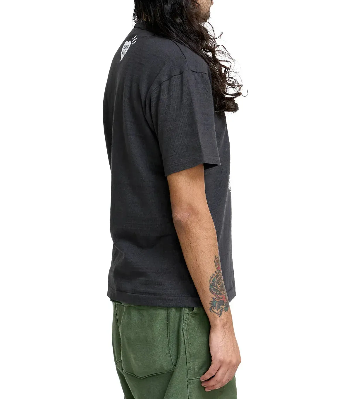 Human Made Tiger Graphic T-Shirt Black sold by Somewhere product image thumbnail 3