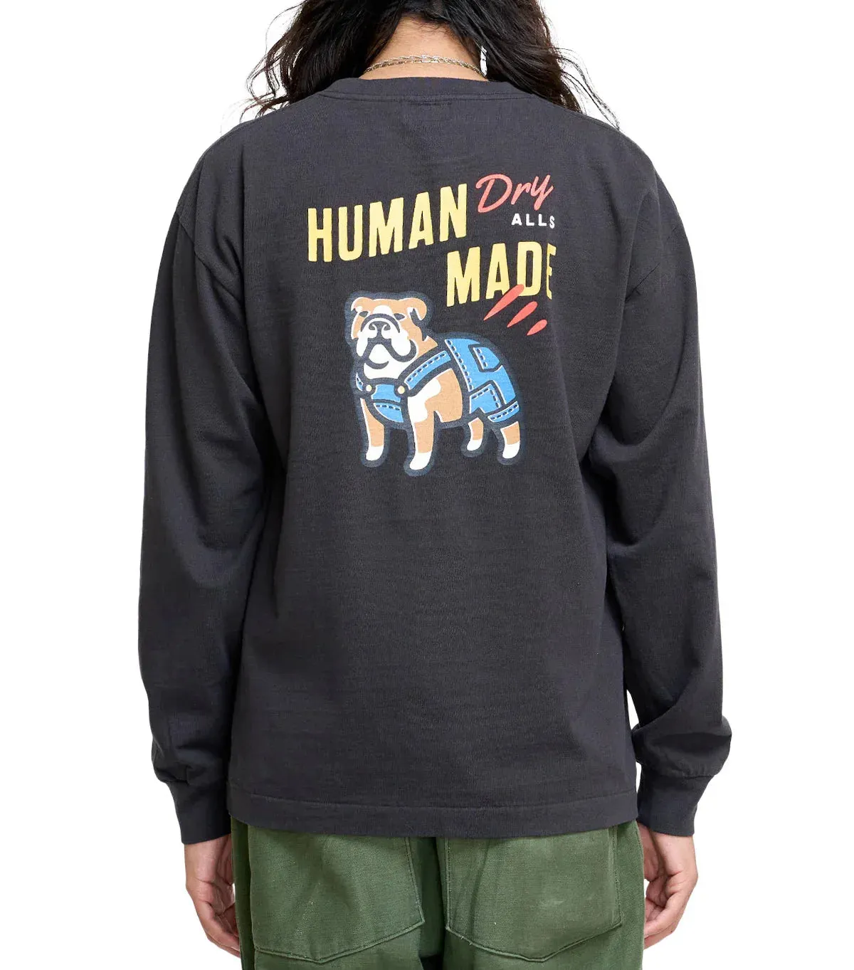 Human Made Bulldog Graphic T-Shirt Black sold by Somewhere product image thumbnail 4