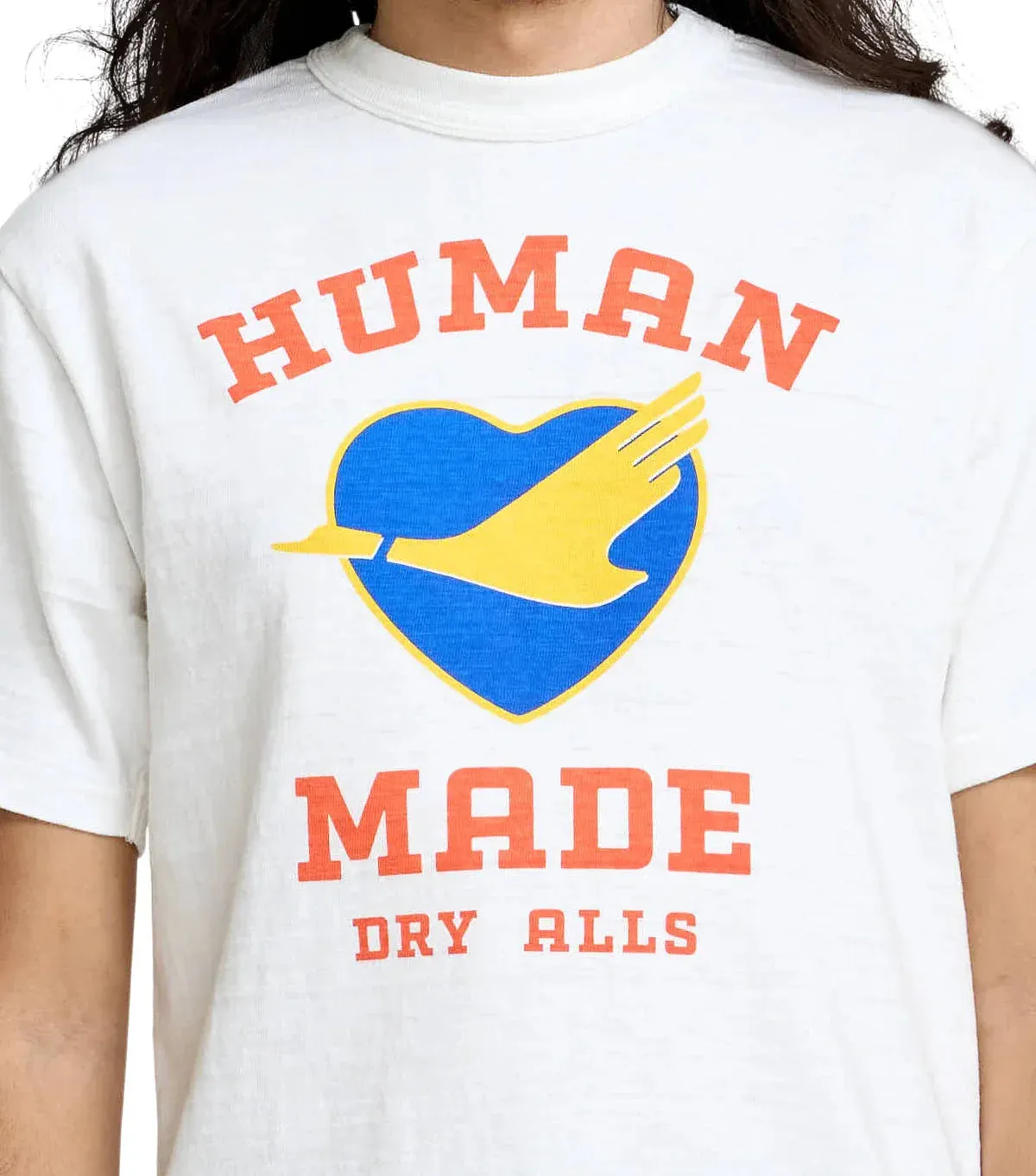 Human Made Heart Graphic T-Shirt Blue White sold by Somewhere product image thumbnail 5