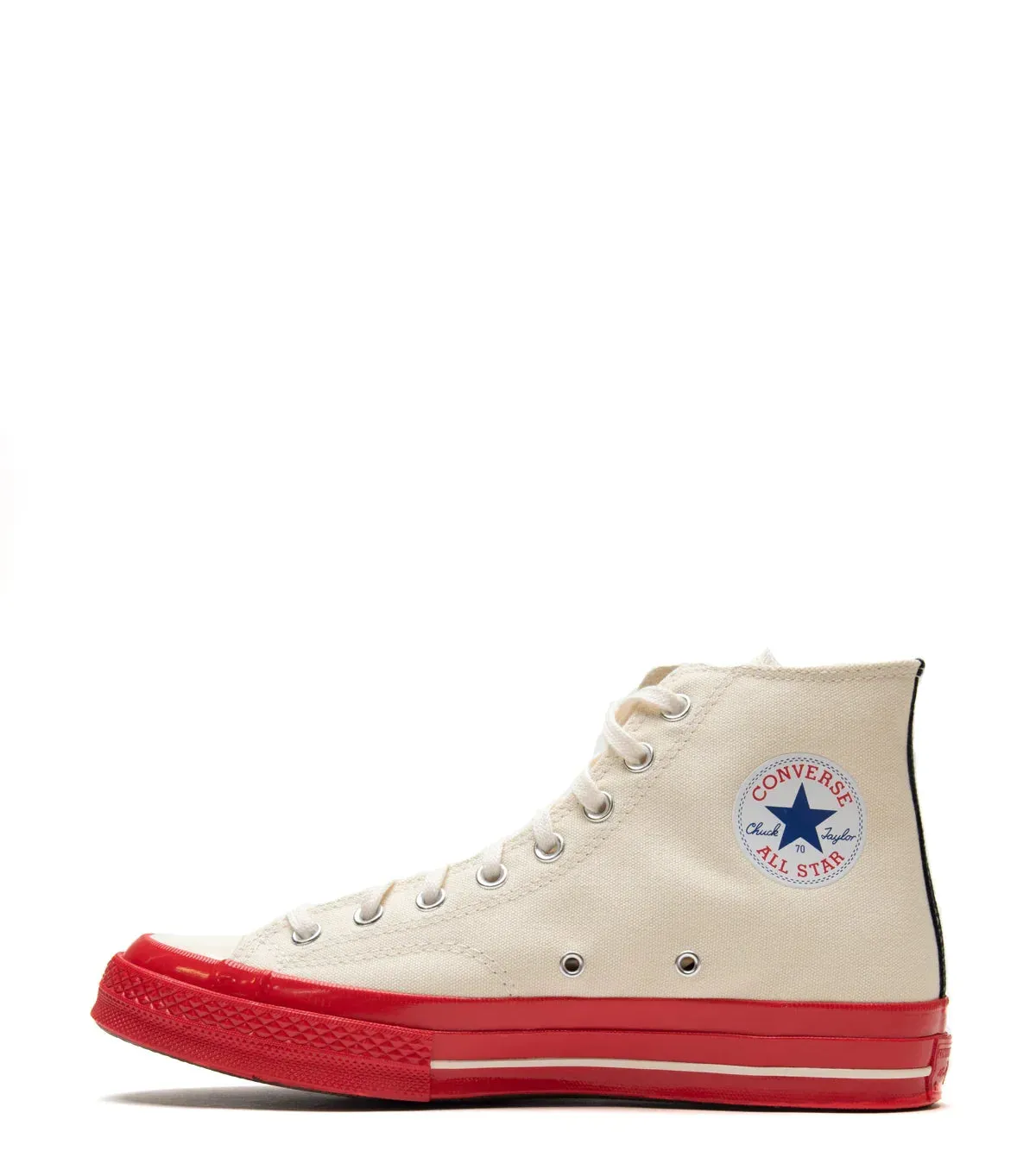 Comme des Garcons PLAY Converse Chuck 70 Hi Red sold by Somewhere product image thumbnail 2