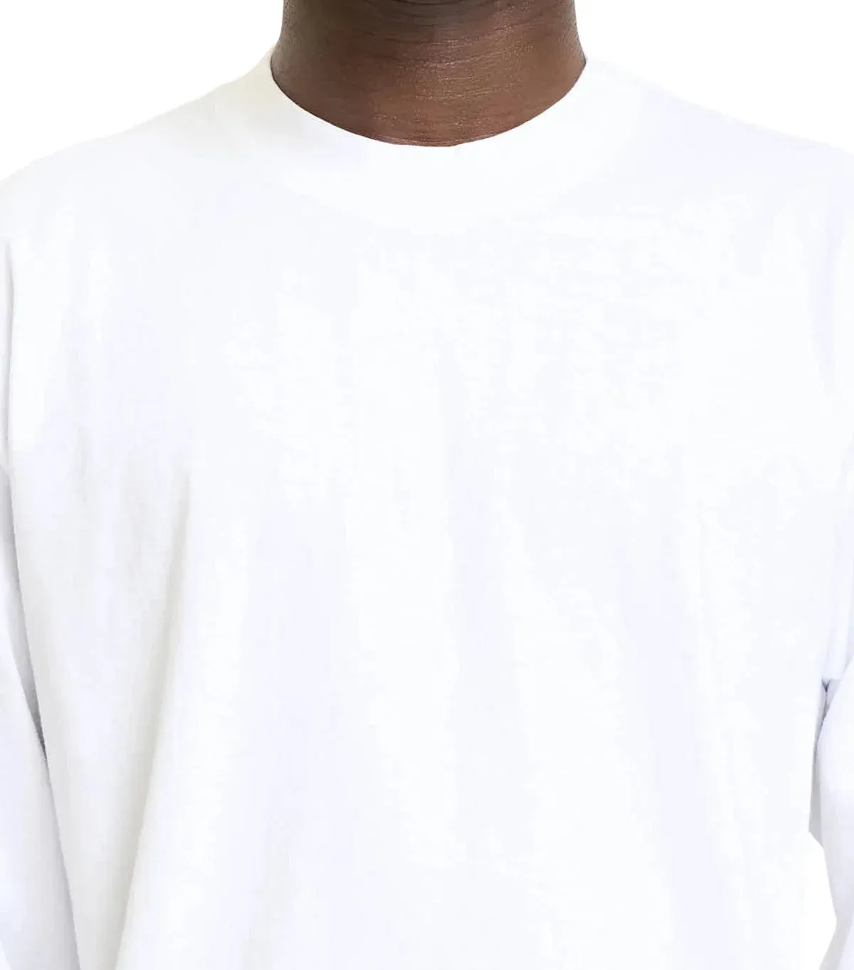 SOMEWHERE Long Sleeve Logo T-Shirt White sold by Somewhere product image thumbnail 4
