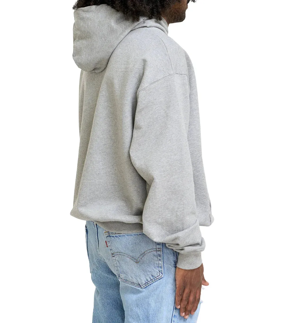 SOMEWHERE Arch Logo Hoodie Heather Grey sold by Somewhere product image thumbnail 3