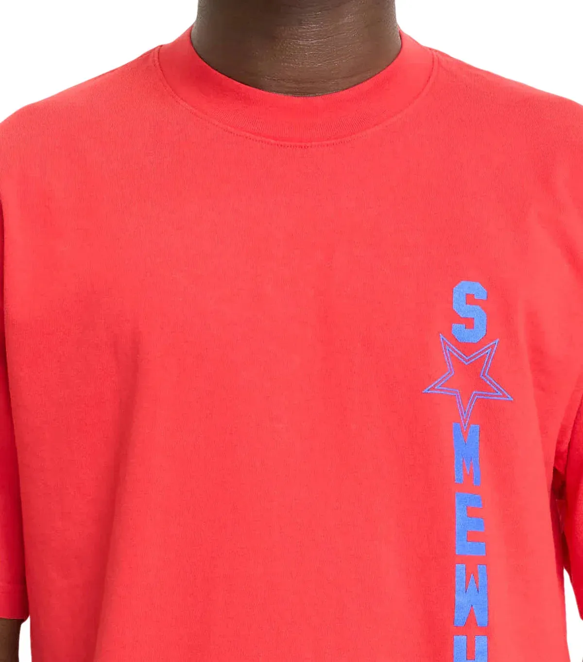 SOMEWHERE Logo Star T-Shirt Red sold by Somewhere product image thumbnail 4