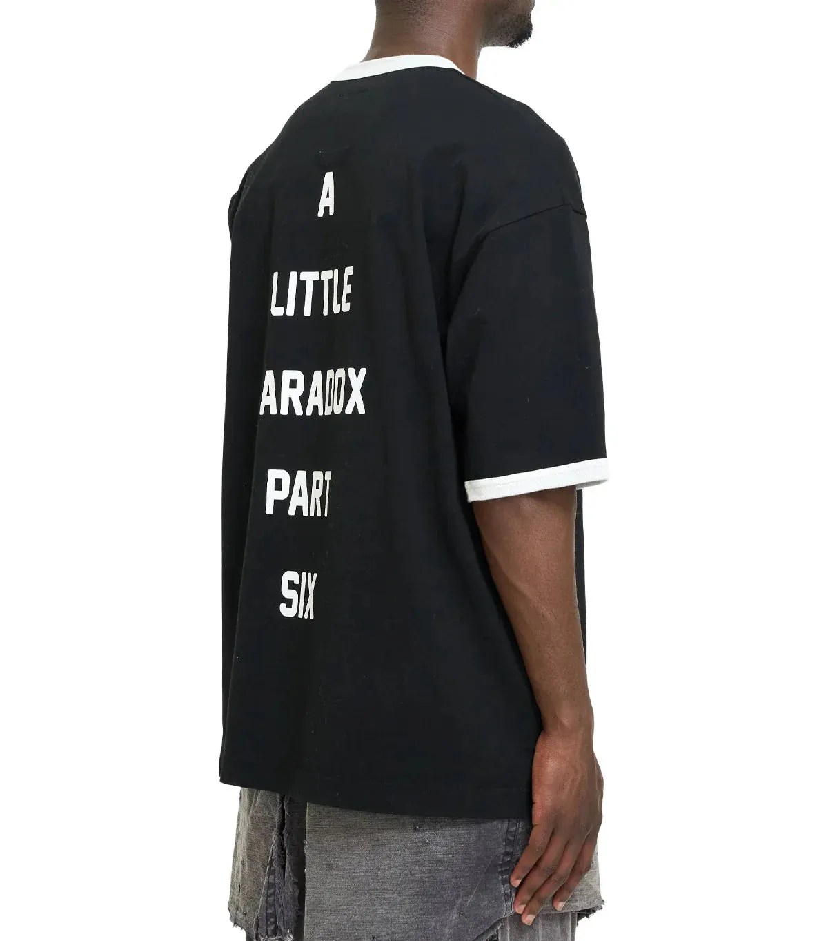 Mihara Yasuhiro Happy Face Printed T-Shirt Black sold by Somewhere product image thumbnail 3