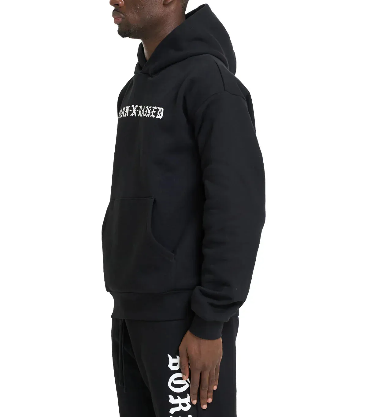Born x Raised Hoodie Black sold by Somewhere product image thumbnail 2