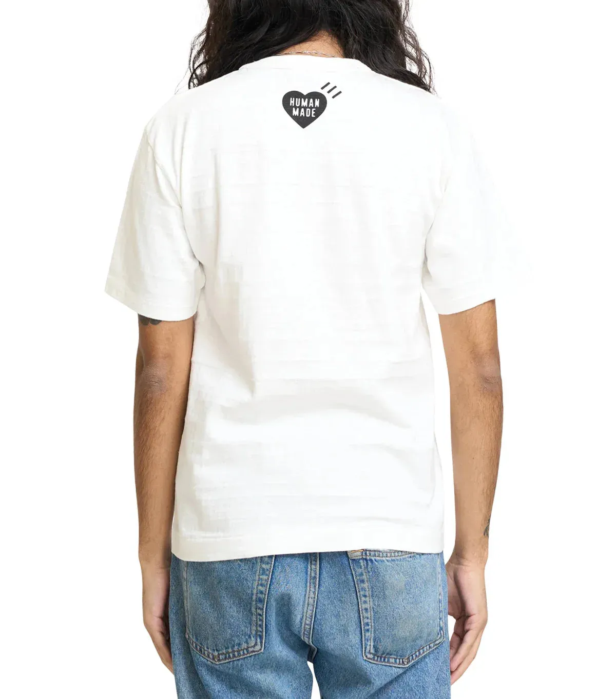 Human Made Graphic T-Shirt #9 White sold by Somewhere product image thumbnail 4