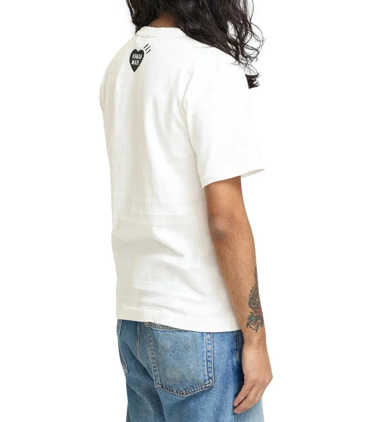 Human Made Graphic T-Shirt #9 White sold by Somewhere product image thumbnail 3