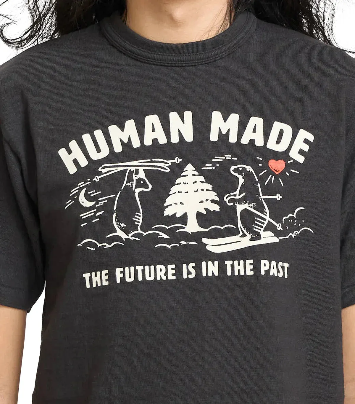 Human Made Graphic T-Shirt #15 Black sold by Somewhere product image thumbnail 5