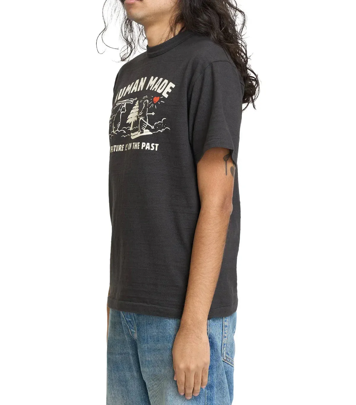 Human Made Graphic T-Shirt #15 Black sold by Somewhere product image thumbnail 2