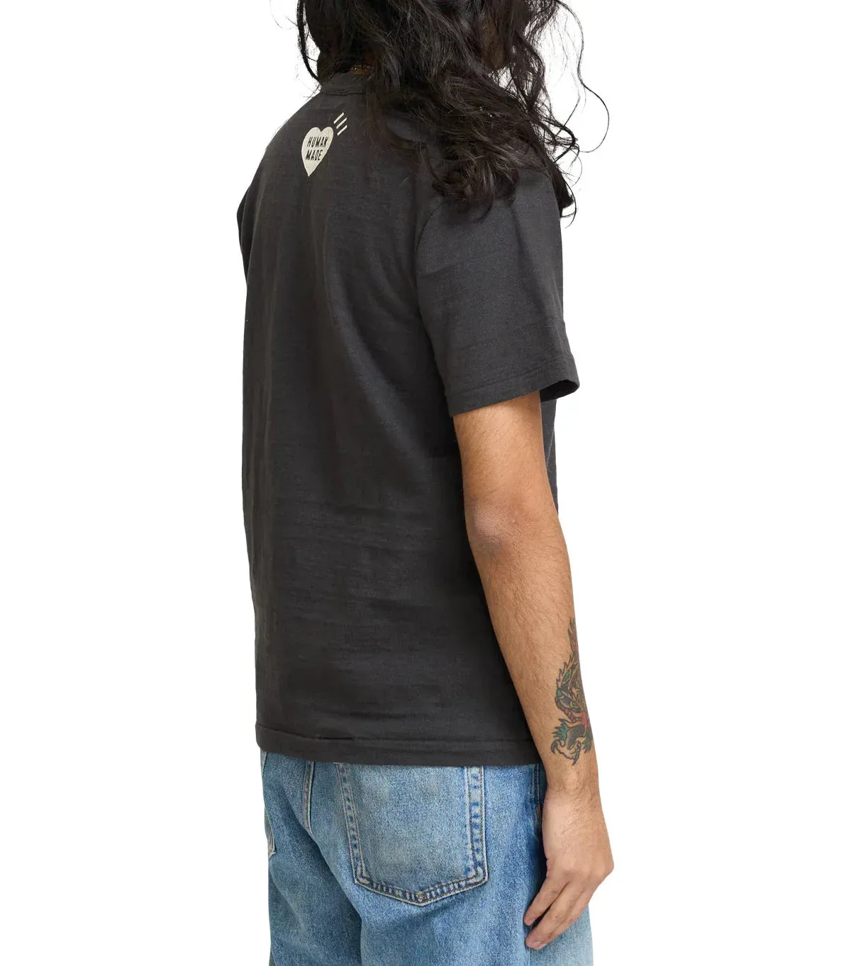 Human Made Graphic T-Shirt #15 Black sold by Somewhere product image thumbnail 3