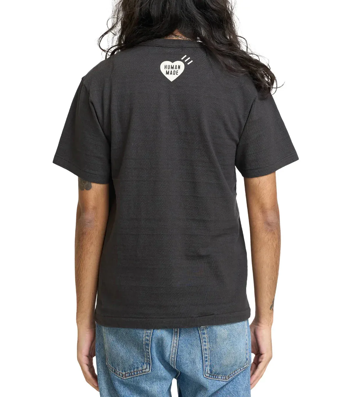 Human Made Graphic T-Shirt #15 Black sold by Somewhere product image thumbnail 4