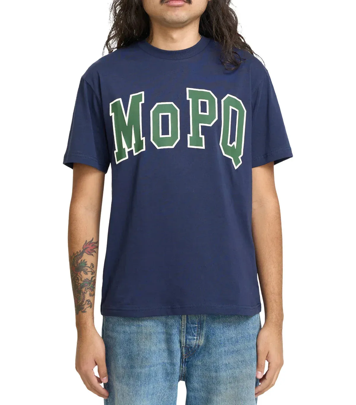 Museum of Peace & Quiet University T-Shirt Navy sold by Somewhere