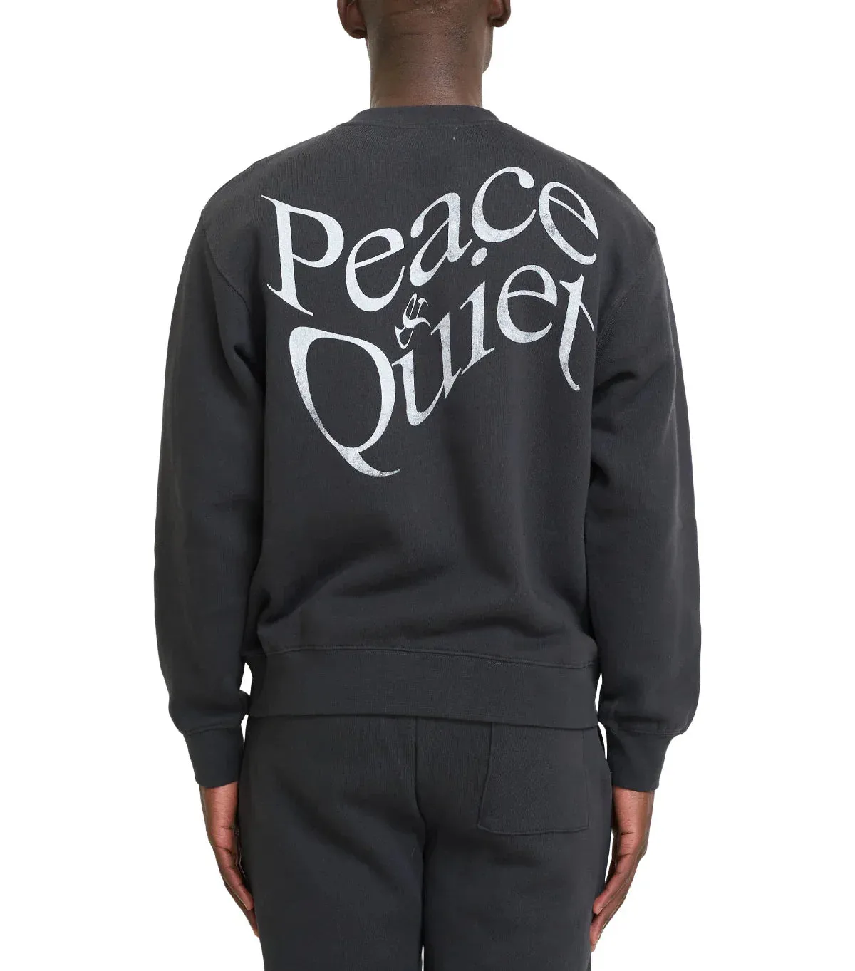 Museum of Peace & Quiet Warped Crewneck Black sold by Somewhere product image thumbnail 4