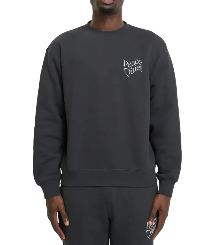 Museum of Peace & Quiet Warped Crewneck Black made by Somewhere